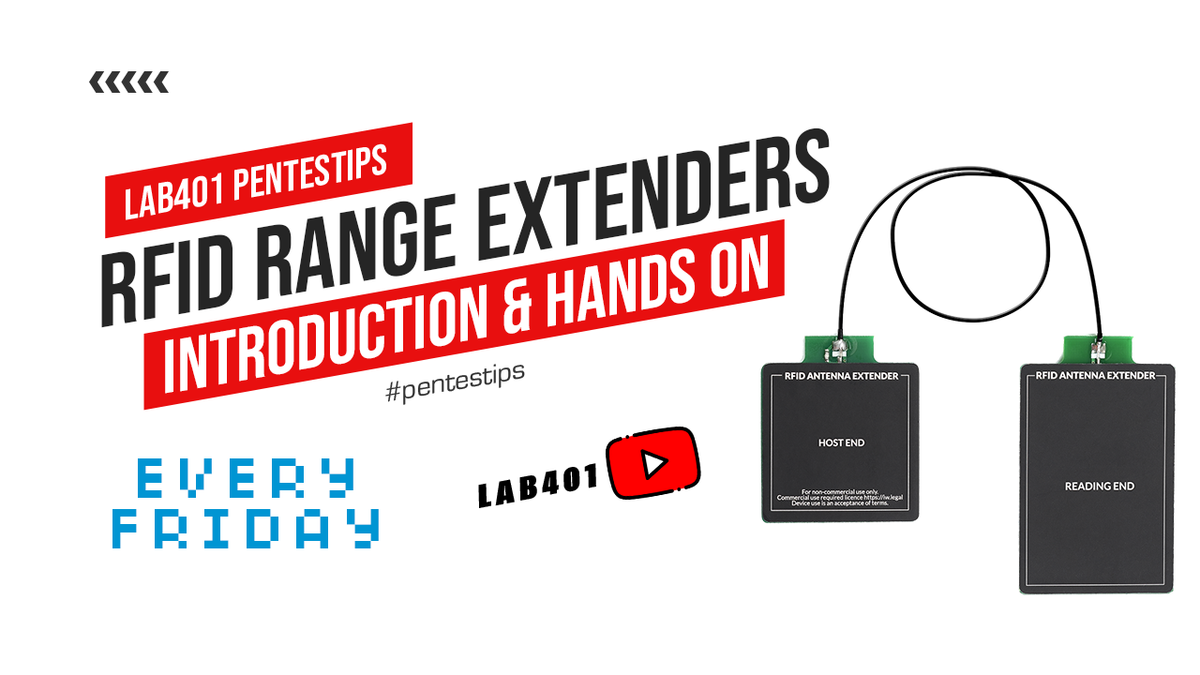 #Pentestips : RFID Antenna Extender: How to use — Lab401