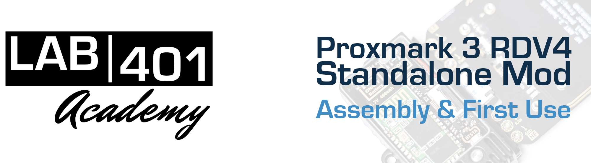 Proxmark 3 + BlueShark Standalone Module: Assembly & First Use — Lab401