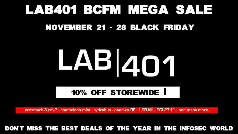 Black Friday / Cyber Monday Sale: 10% Store Wide