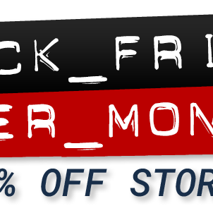 Black Friday / Cyber Monday: Up to 20% off storewide!