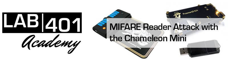 Chameleon Mini: Mifare Cracking via the Reader Attack