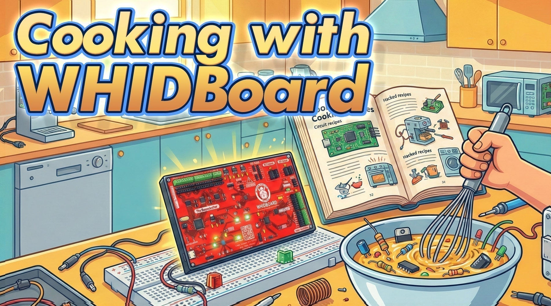 Exploiting IoT Cooking Appliances with WHIDBOARD