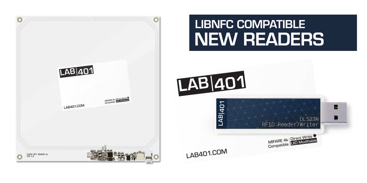 New Long Range & Miniaturised RFID Reader/Writers — Lab401