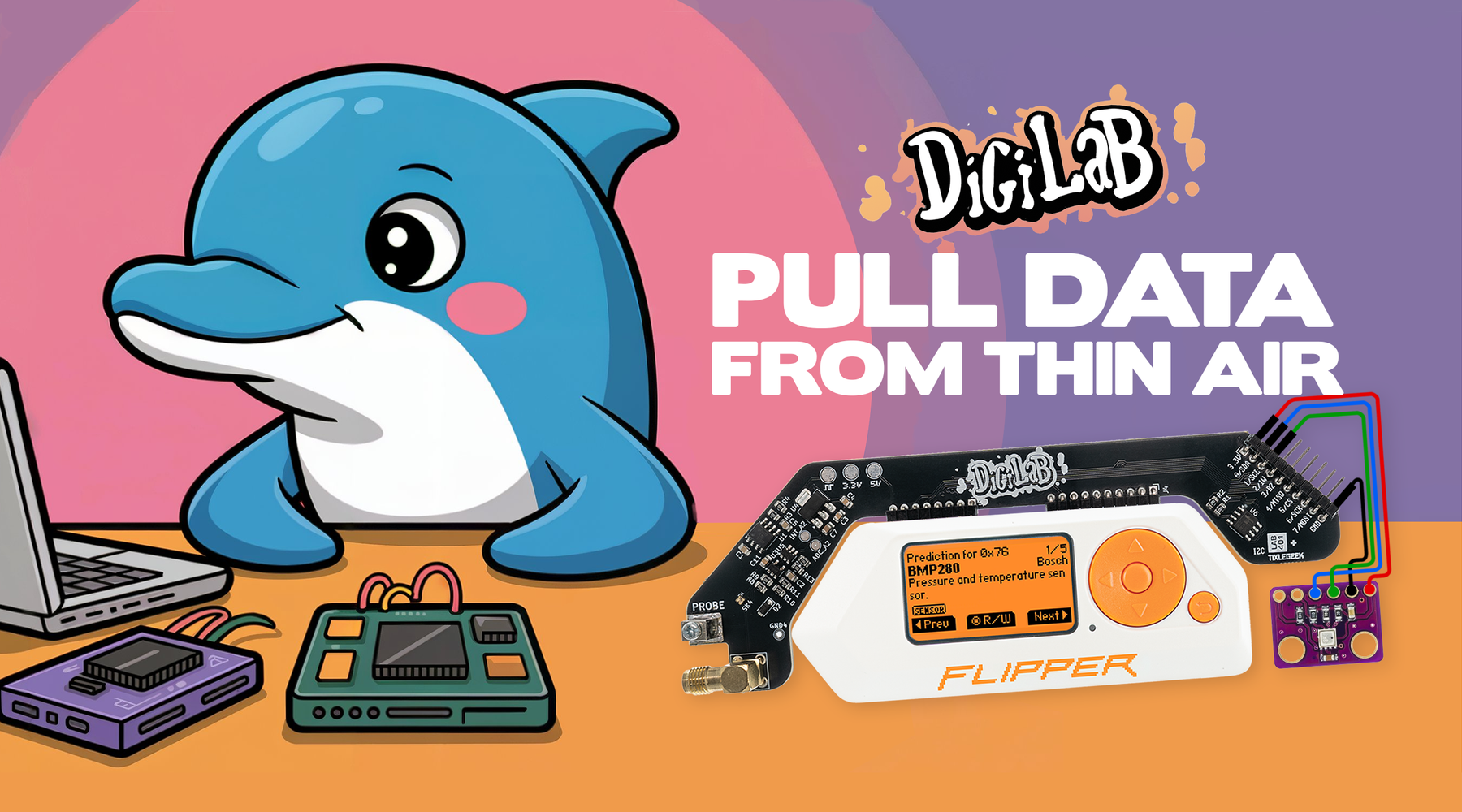DigiLab : Pulling Data from thin air (and a BMP280 module)