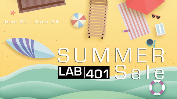 LAB401 annual summer sale - 10% OFF storewide use the code : summerlab2019
