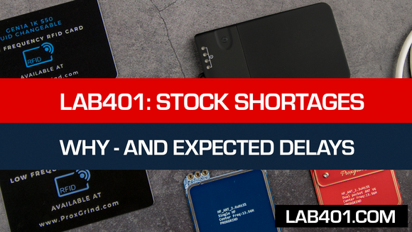 Lab401: Stock Update