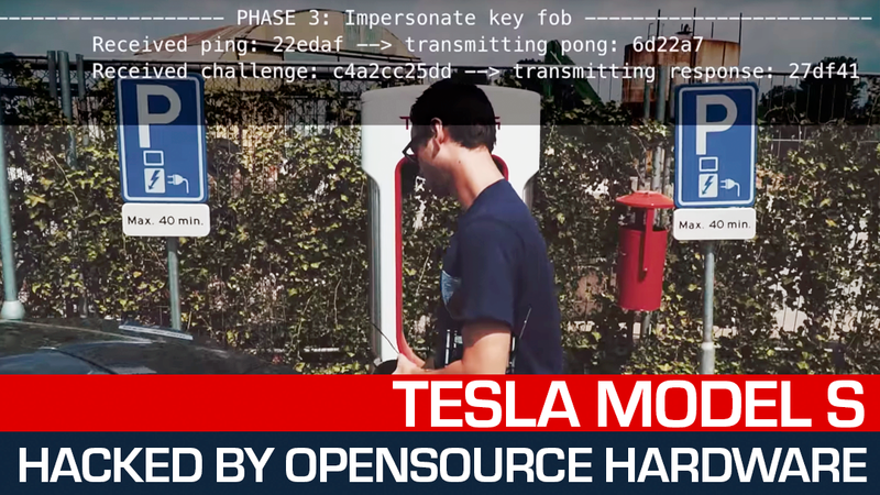 Tesla S hack powered by Open Source tools