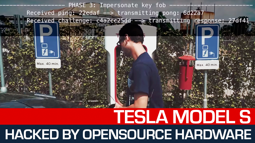 Tesla S hack powered by Open Source tools