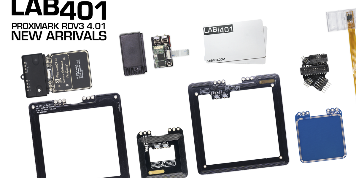 Full Range of Proxmark 3 RDV4.01 Accessories have arrived! — Lab401