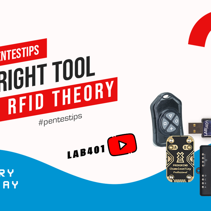 #pentestips RFID theory - the right tool for your RFID job
