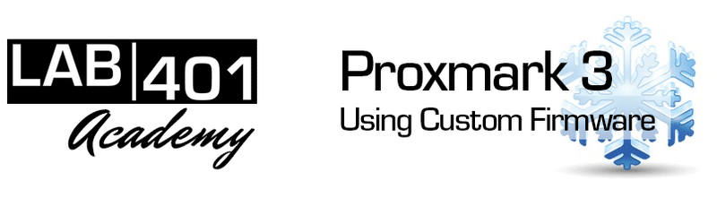 Proxmark 3: Using Custom Firmware