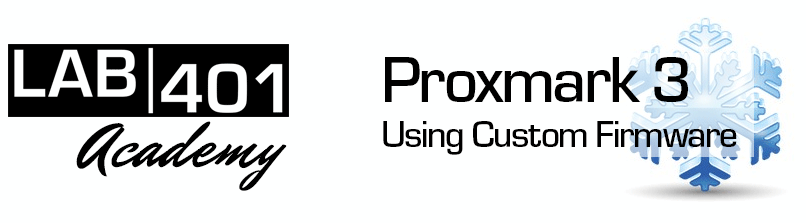 Proxmark 3: Using Custom Firmware