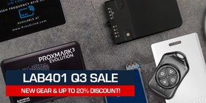 Lab401 Q3 Sale: New Products, New Support, Huge Discounts