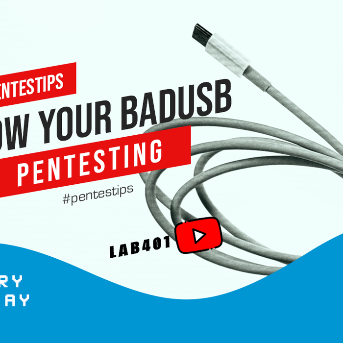 #pentestips: Know your "BadUSB"