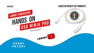 #pentestips Hands on the USB Ninja Professional