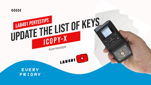 #Pentestips : adding keys to the iCopy-x