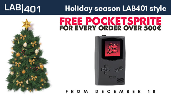 Free PocketSprites & Holiday Schedule