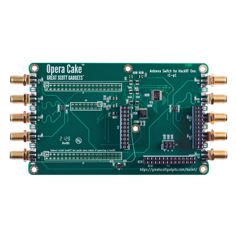 OperaCake für HackRF
