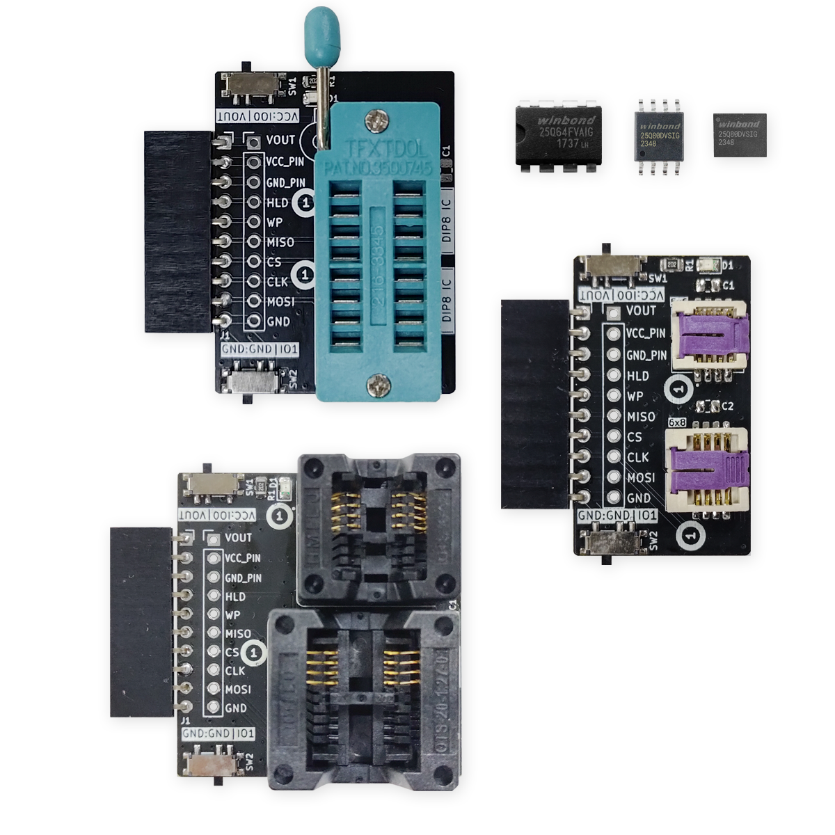 Bus Adapter Hs Code Bus Pirate 5 Flash Adapters — Lab401