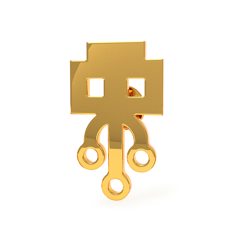 USBKill Logo Pin