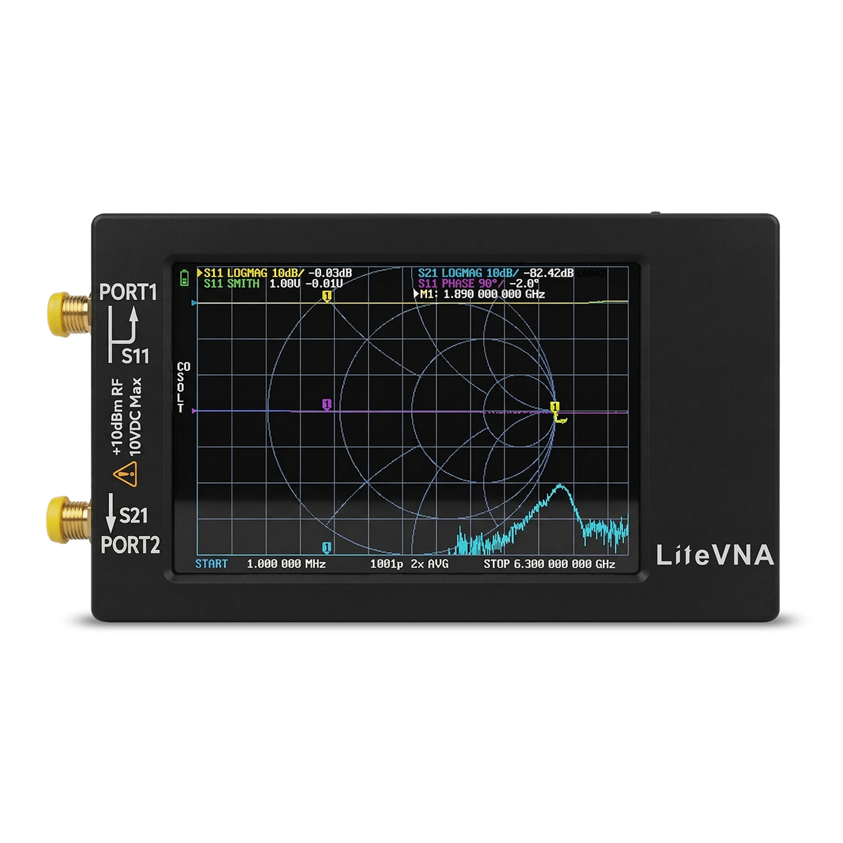 【新品同様・数回使用】LiteVNA 6GHzベクタネットワークアナライザー LiteVNA (NanoVNA Compatible) — Lab401
