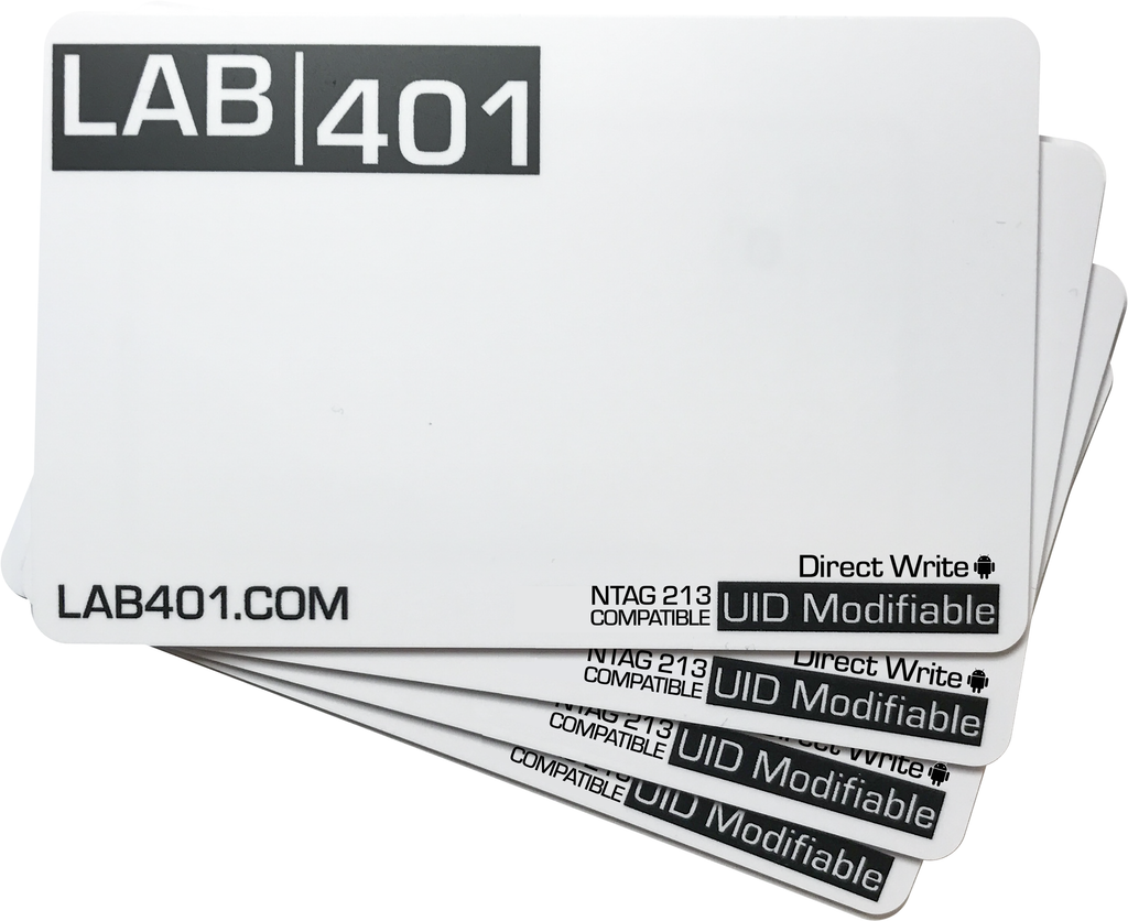 NTAG® 213 Compatible Direct Write UID — Lab401