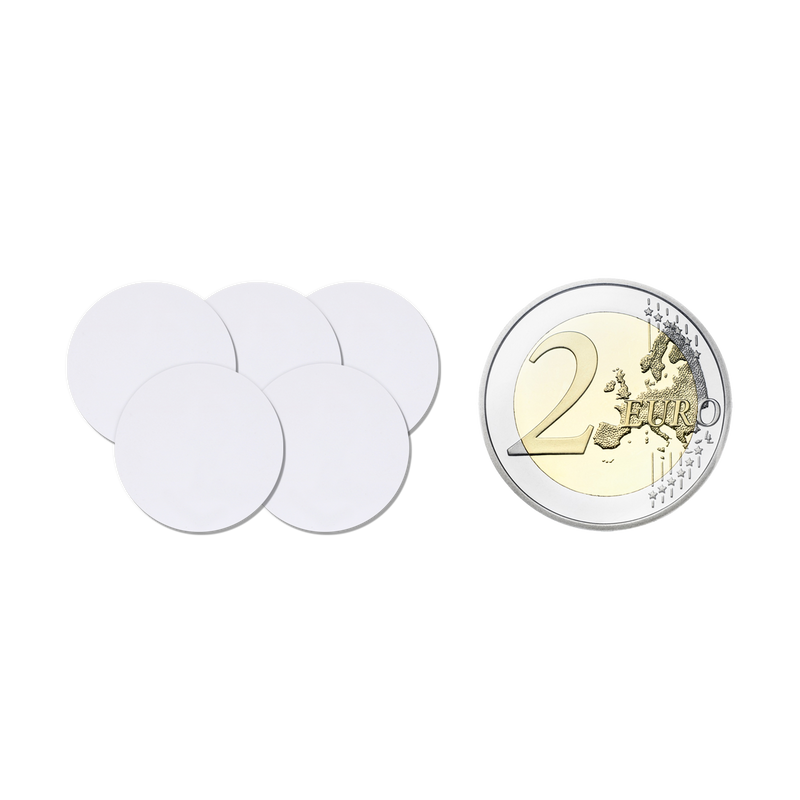 MIFARE Classic® Compatible 1K UID Modifiable Coin Tag - Pack of 5