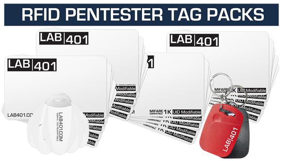 Pack des tags RFID Pentester