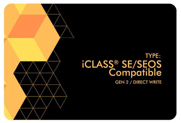 iCLASS® SE/SEOS Compatible Blank Tag