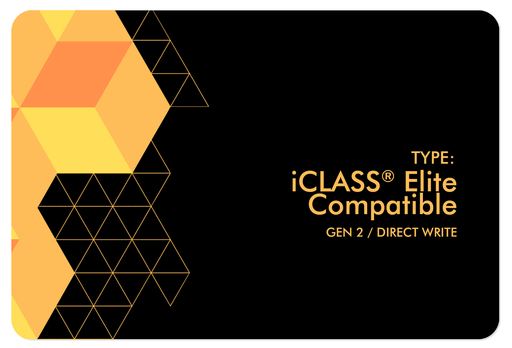 iCLASS® Elite Compatible Blank Tag