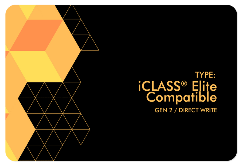 iCLASS® Etiqueta en blanco compatible con Legacy